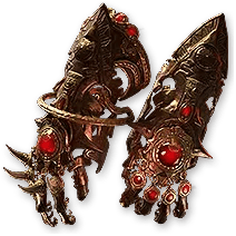 Atziri's Acuity Moulded Mitts