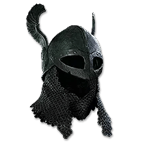 Horns of Bynden Rusted Greathelm