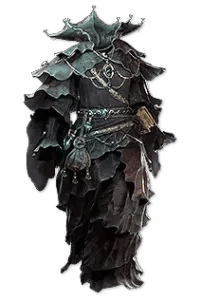 Bitterbloom Feathered Robe