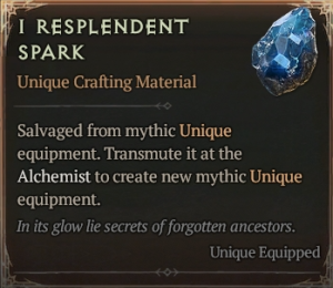 [Boost] Resplendent Spark (Material)