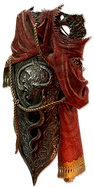 Redblade Banner Heraldric Tower Shield