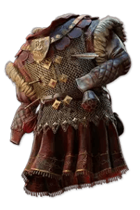 Coat of Red Chain Mail