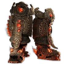 Birth of Fury Stone Greaves