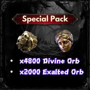 Special Pack : x4800 Divine Orb + x2000 Exalted Orb | Fast Delivery!