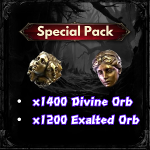 Special Pack : x1400 Divine Orb + x1200 Exalted Orb / Fast Delivery