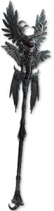 The Raven's Flock Perching Staff