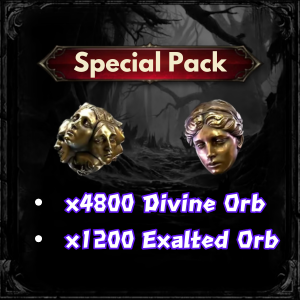 Special Pack : x4800 Divine Orb + x1200 Exalted Orb | Fast Delivery!