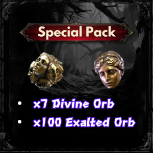 Special Pack : x7 Divine Orb + x100 Exalted Orb | Fast Delivery!
