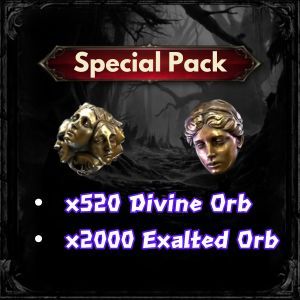 Special Pack : x520 Divine Orb + x2000 Exalted Orb | Fast Delivery!