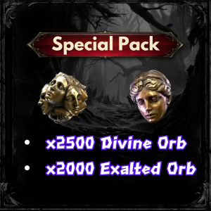 Special Pack : x2500 Divine Orb + x2000 Exalted Orb | Fast Delivery
