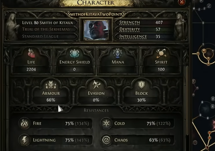 Best Smith of Kitava (Warrior) Tank Build – Regeneration Juggernaut