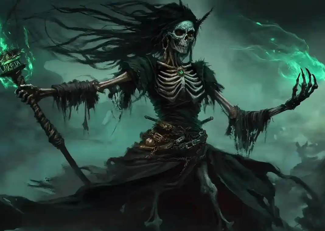 Skeleton Death Machine (Witch - Minion Frost Mage Build)