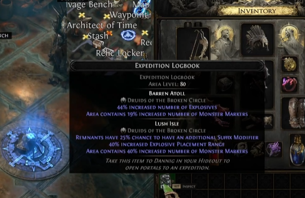 How Logbooks Work in PoE 2 Expedition