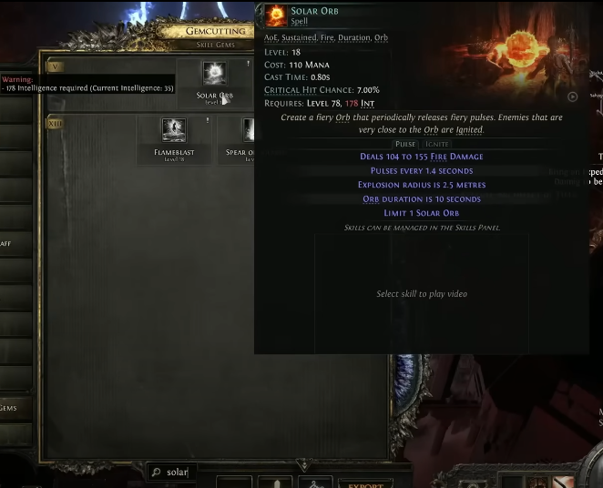 Using Solar Orb for Continuous Buffs in PoE 2 Escanor Ramp Warrior Build