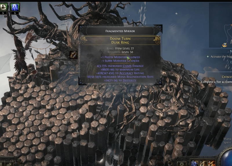 Mechanics of the Fractured Lake Map Run - Doom Turn Dusk Ring