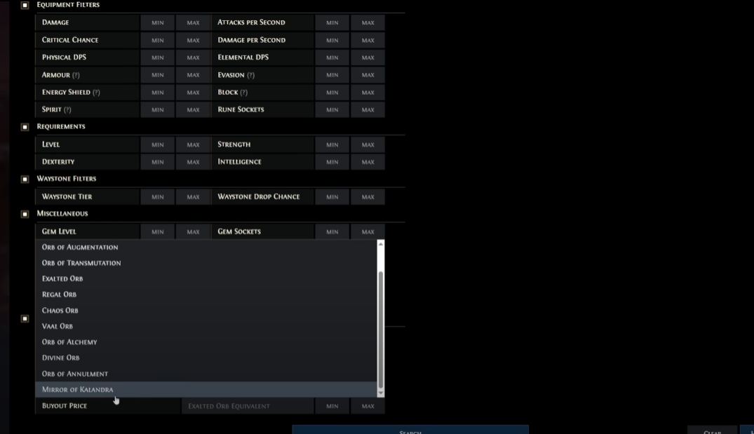 Best Way to Filter Mirrored Items in PoE 2 Dawn of the Hunt