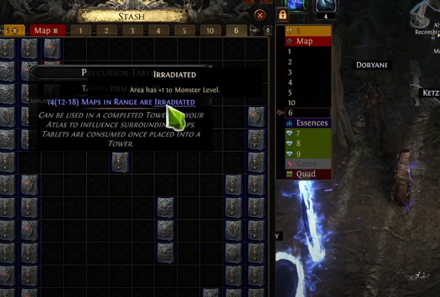 Boost Map Levels Fast with Irradiated Tablets