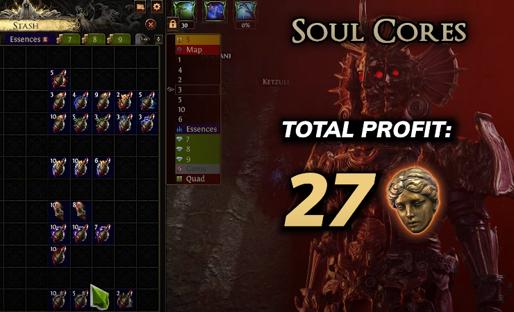 Soul Core Farming is King for Farming Currency in PoE 2 Dawn of the Hunt