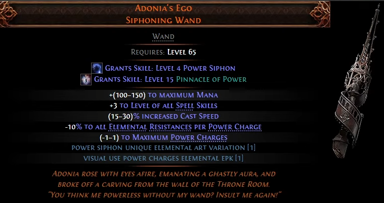 Adonia's Ego - Best New Unique in PoE 2 0.2.1