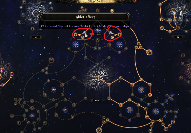 Nodes for Tablet and Waystone Enhancements