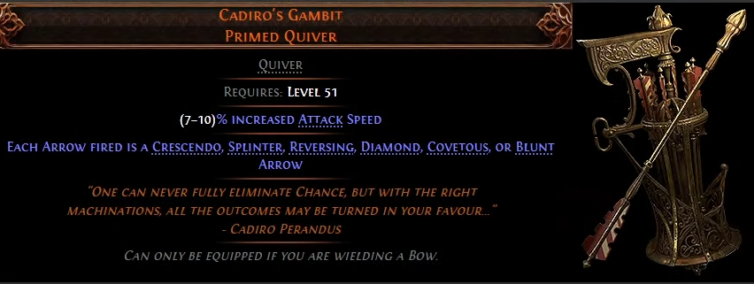 Cadiro's Gambit - Best New Unique in PoE 2 0.2.1