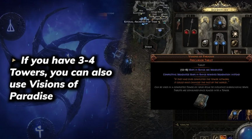 Tablet Setup for Divine Farm: Expedition Focus