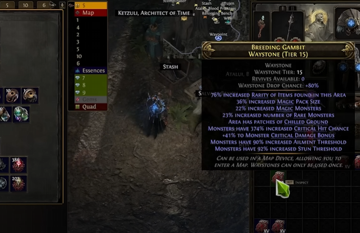 Ideal Maps and Rolling Strategy for Expedition Farm