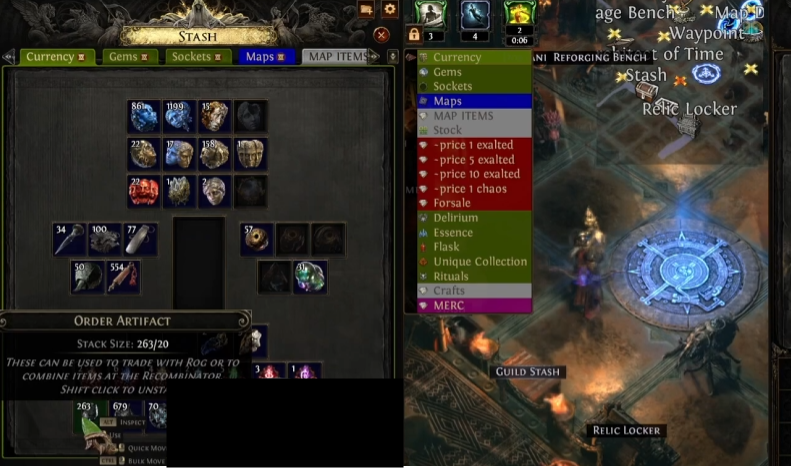 Loot from PoE 2 Expedition