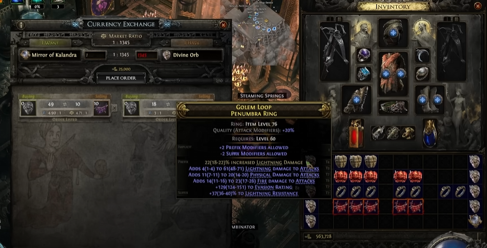Vaaling God Tier Rings in PoE 2 Dawn of the Hunt: The Gamble