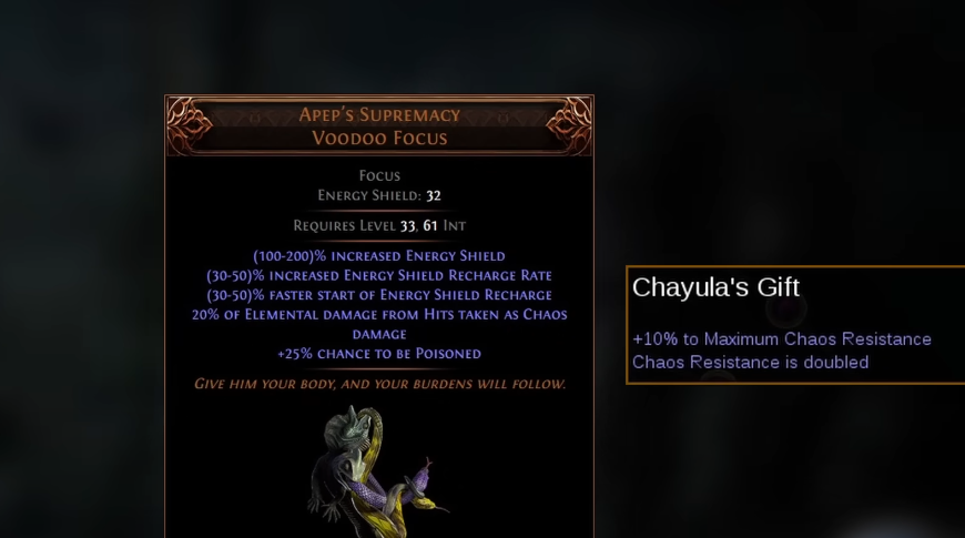 Alternative Synergy for Apep's Supremacy: Acolyte of Chayula/Chayula's Gift