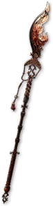The Searing Touch Pyrophyte Staff