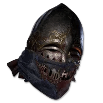 The Smiling Knight Cowled Helm