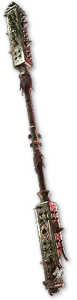 Nazir's Judgement Steelpoint Quarterstaff