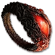 Blistering Bond Ruby Ring