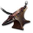 The Anvil Bloodstone Amulet