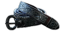 Midnight Braid Rawhide Belt