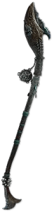 Matsya Crescent Quarterstaff