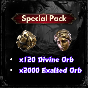Special Pack : x120 Divine Orb + x2000 Exalted Orb | Fast Delivery!