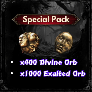 Special Pack : x400 Divine Orb + x1000 Exalted Orb | Fast Delivery
