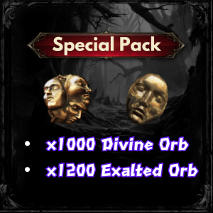 Special Pack : x1000 Divine Orb + x1200 Exalted Orb | Fast Delivery