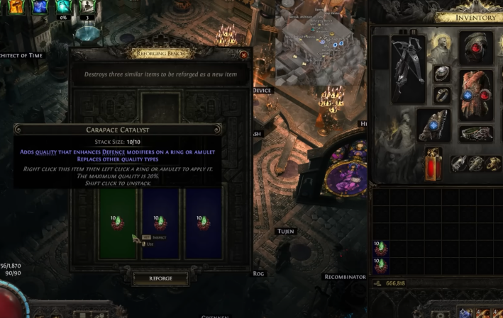Arbitrage: Risk-Free Reforging for Currency Farming Method