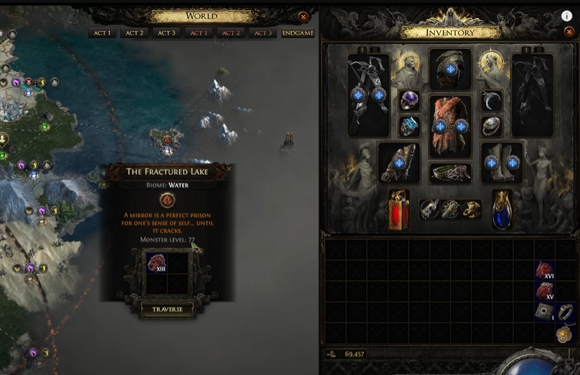 Best Waystone for Fractured Lake Farming